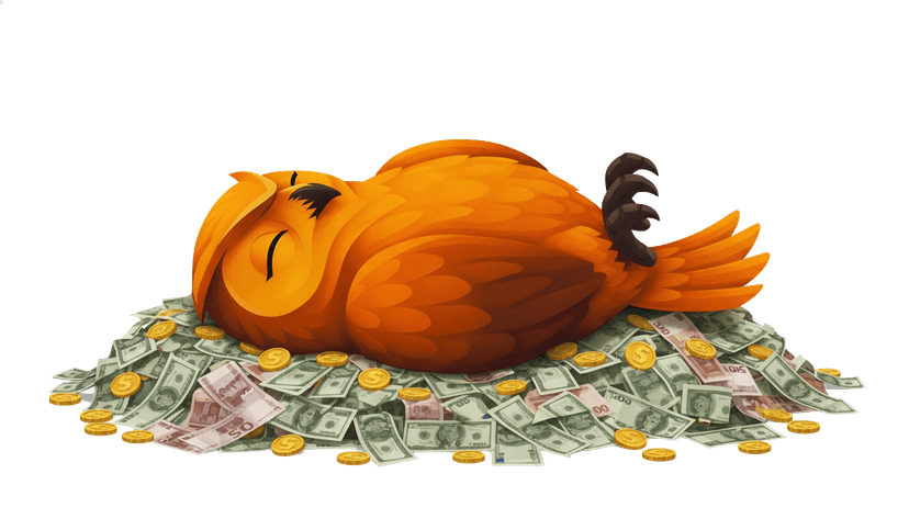 Rich owl showing great value